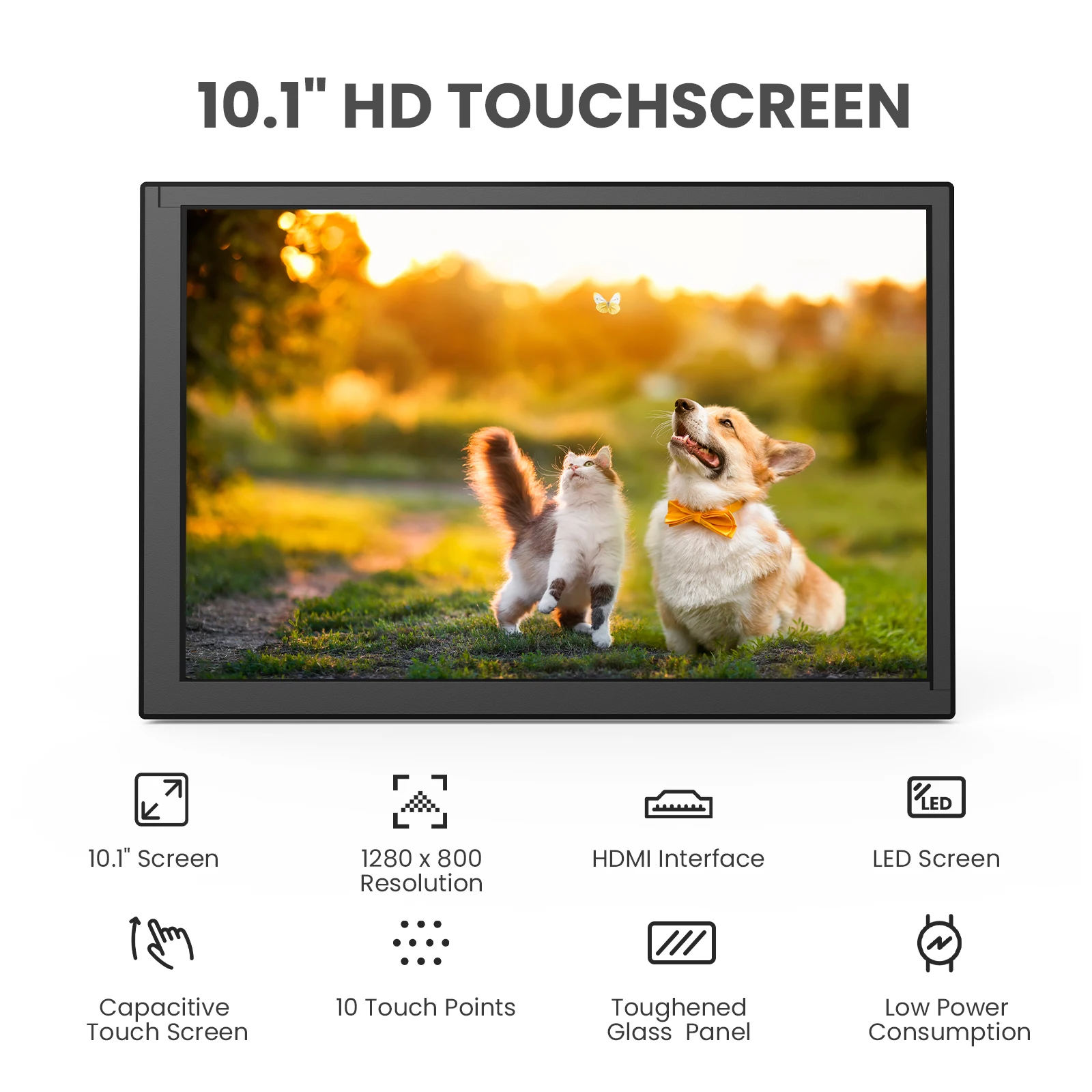 HDR 1280x800 IPS Capacitive To - Raspberry Pi 10.1 Inch Capacitive Touch Screen Ips review and price